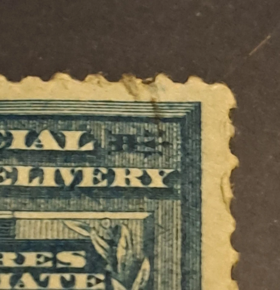 US stamps Unused FVF US 1895 Special Delivery Scott E5 OG - Image 3 of 4
