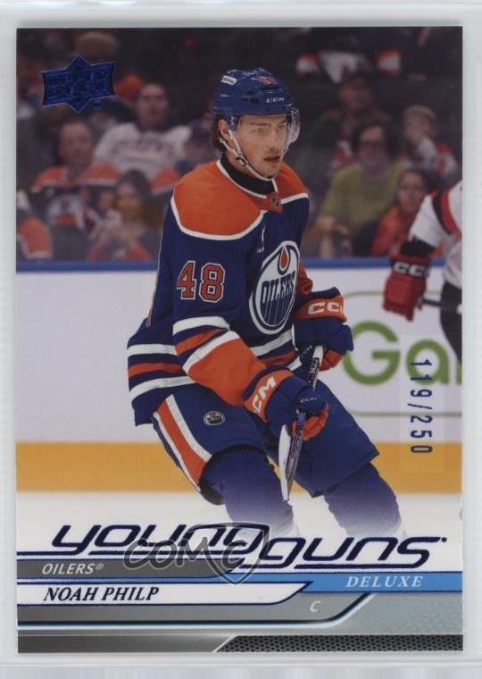2024 Upper Deck Series 2 Young Guns Deluxe 119/250 Noah Philp #495 Rookie RC f6d