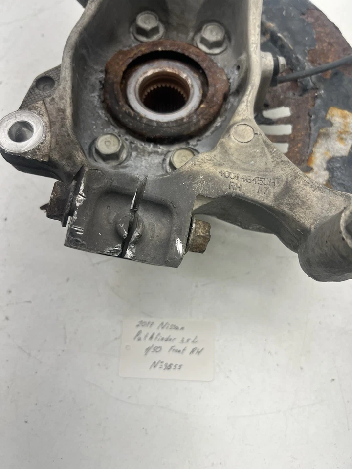 2017-2020 NISSAN PATHFINDER Front RIGHT SIDE SPINDLE KNUCKLE HUB BEARING OEM . - Image 2 of 4