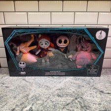 Disney Tim Burton The Nightmare Before Christmas Collector Set Jack Sally Zero