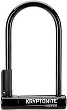 Kryptonite Keeper U-Lock 4x8"  Hardened Steel, Anti-Rotation Double Deadbolt,