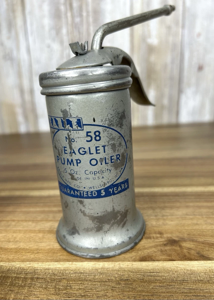 Eagle Pump Oiler In Collectible Gas & Oil Advertising Cans And