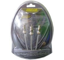 Stinger SBTY2F Bullet Series Car Amp Rca Y Split Adapter 1 Male 2 Female New