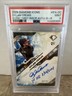 2025 Diamond Icons Dylan Crews PSA 9 Iconic First Inscr Auto Blue #/15 