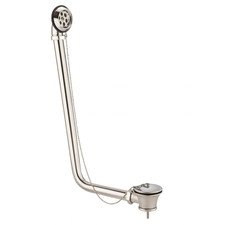 Image of Brushed Nickel Bath Waste & Overflow