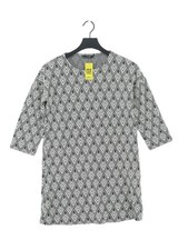 Mango A-Line Midi Dress S in Multi