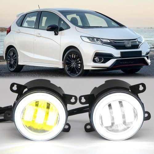 20W High Power LED Fog Light for Honda Jaguar Ford Subaru Nissan Acura Angel Eye - Afbeelding 1 van 11