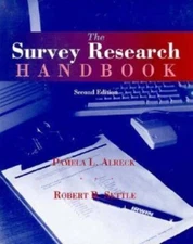 Survey Research Handbook [Paperback] - Alreck,Pamela - paperback -