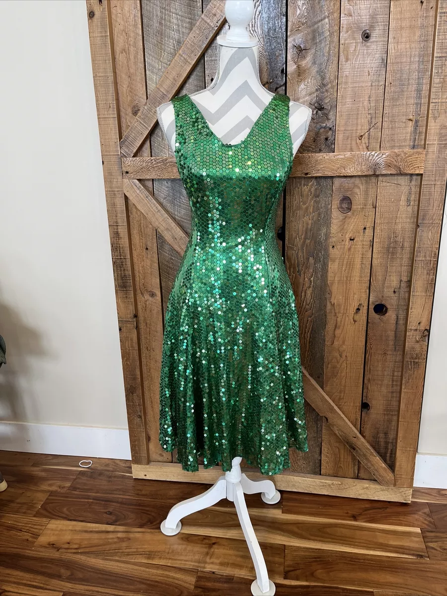 Kelly green cocktail dress on sale