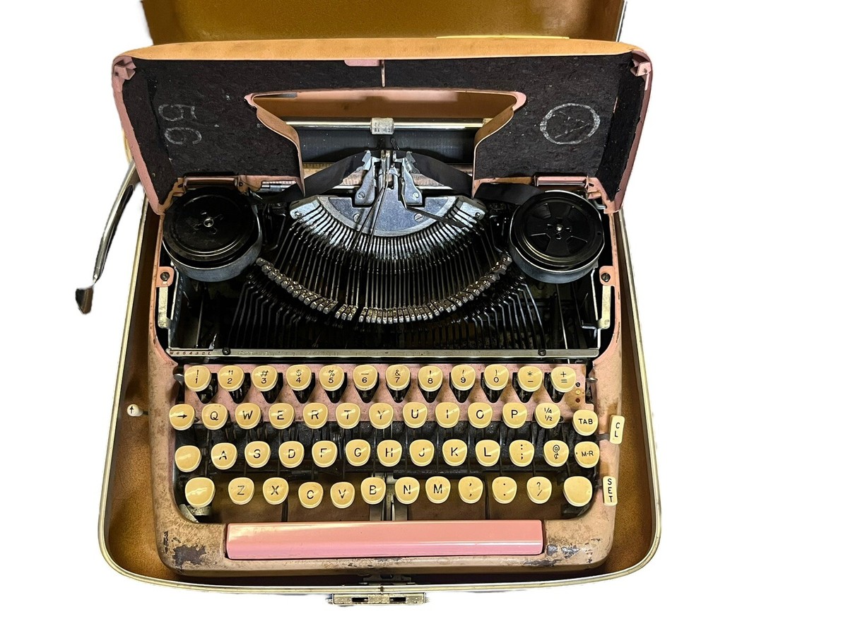Vintage SMITH CORONA Portable Typewriter Hard Case | eBay