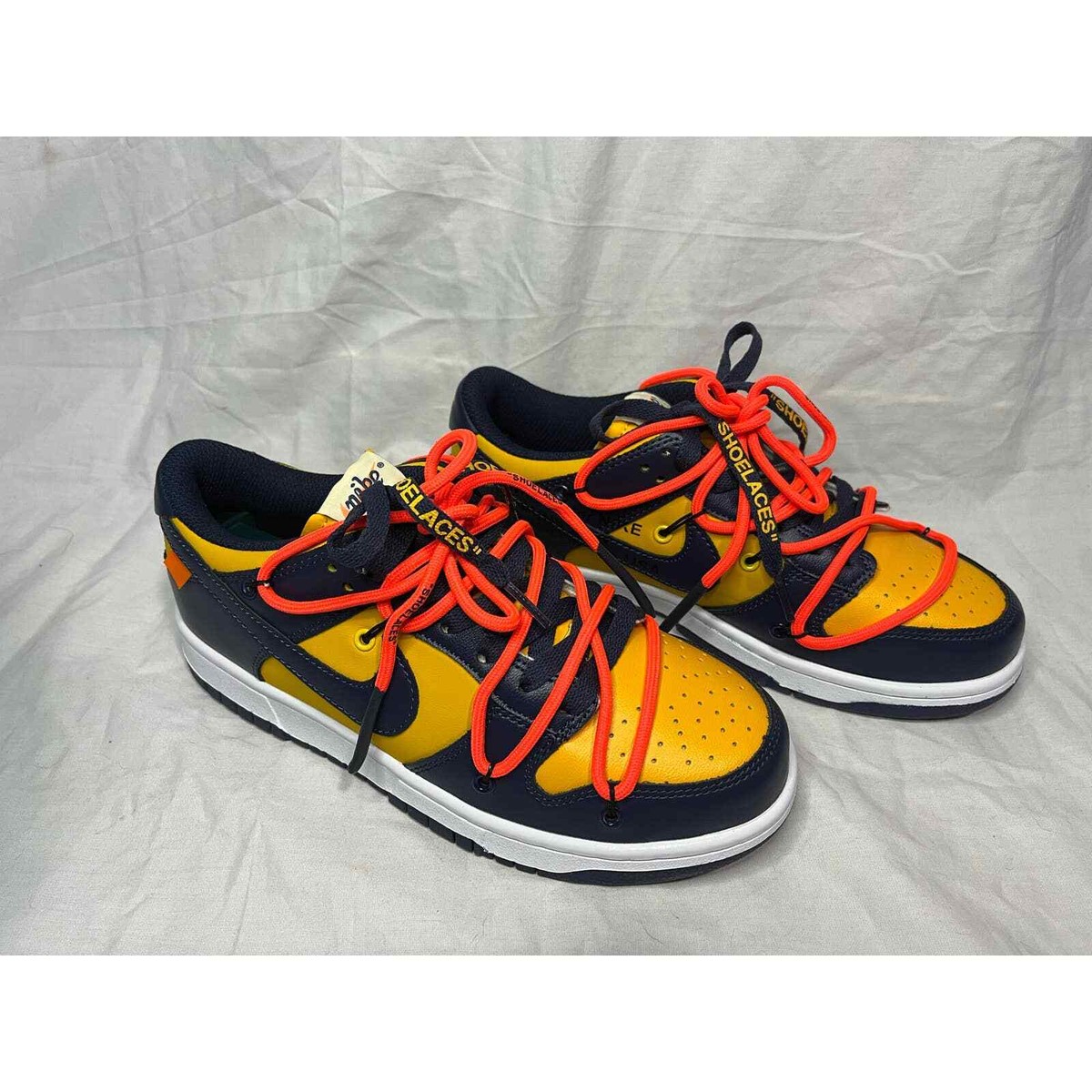 Dunk Low Off-White University Gold CT0856-700 Sneaker | eBay Dunk Low Off-White University Gold CT0856-700 Sneaker | eBay