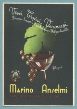 MONTEFORTE (VR) - VINI TIPICI VERONESI - Cartolina Originale d'Epoca FG Nuova 