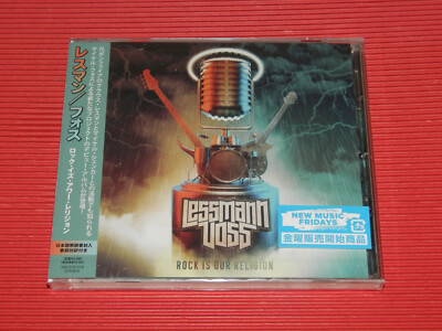 4BT LESSMANN VOSS ROCK IS OUR RELIGION  JAPAN CD