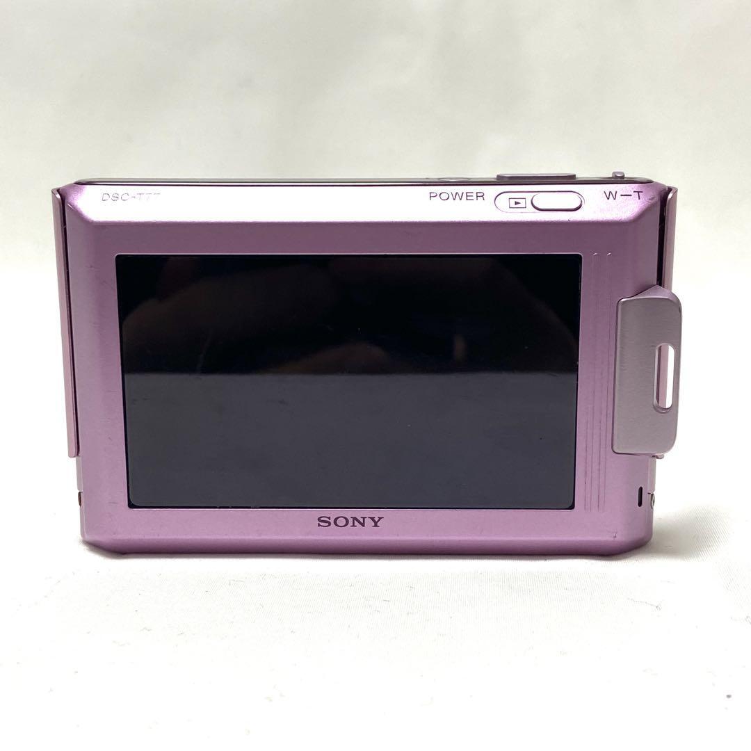 Exc ] SONY Cyber-shot DSC-T77 Digital Camera Pink Japanese