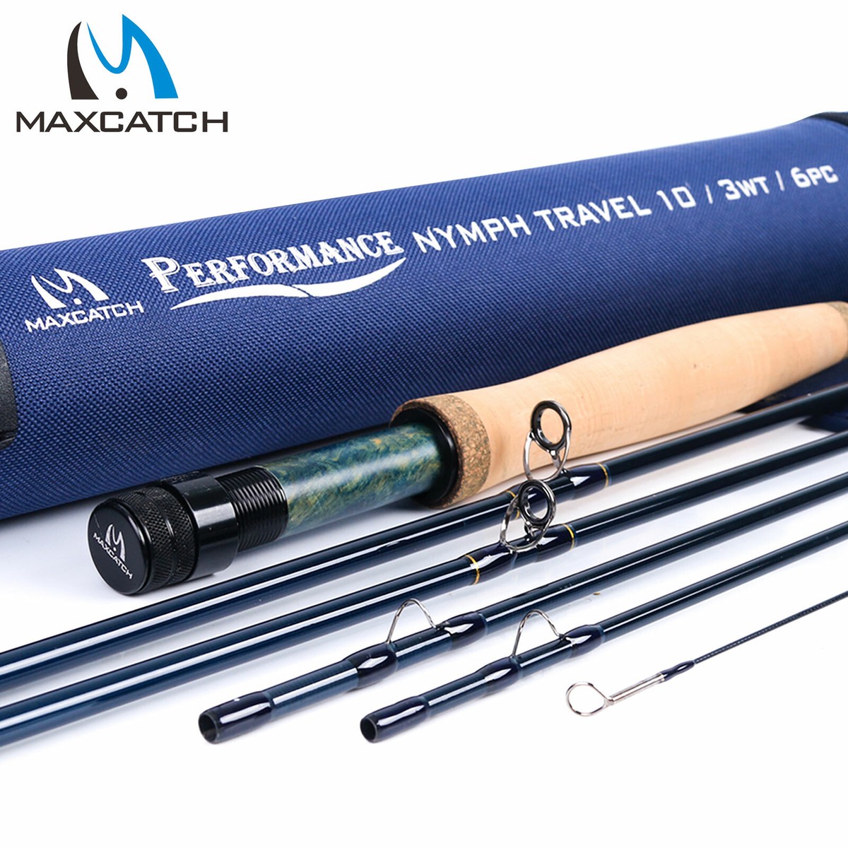 Maxcatch 3WT 10ft 6Sec Nymph Travel Fly Fishing Rod Graphite IM10 Fast Action | eBay Maxcatch 3WT 10ft 6Sec Nymph Travel Fly Fishing Rod Graphite IM10 Fast Action | eBay