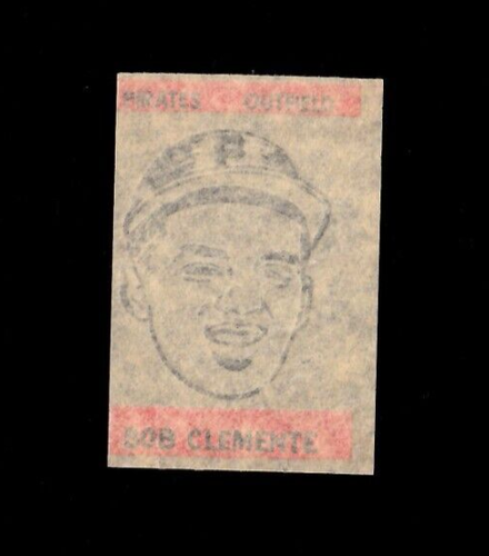 1965 Topps Transfers ROBERTO BOB CLEMENTE Pirates HOF - Bild 2 von 2