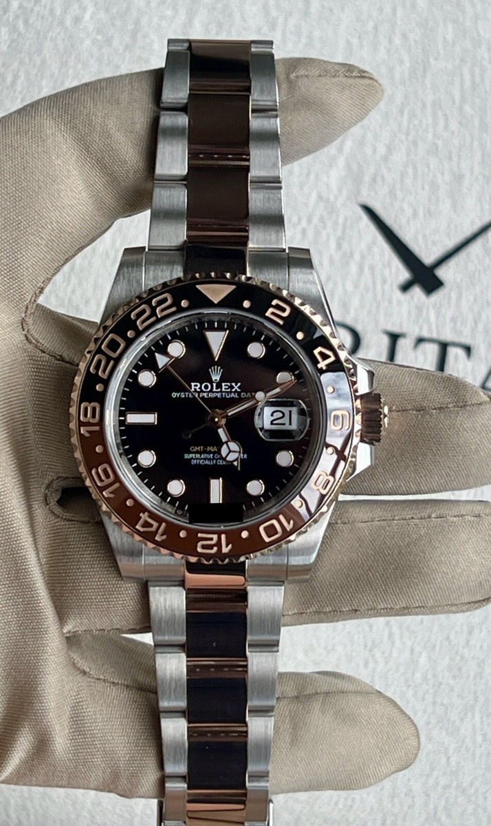 ROLEX GMT-MASTER 箱付き付属品11点セット Authentic NEW STYLE ROLEX GMT MASTER II Watch Box FULL SET