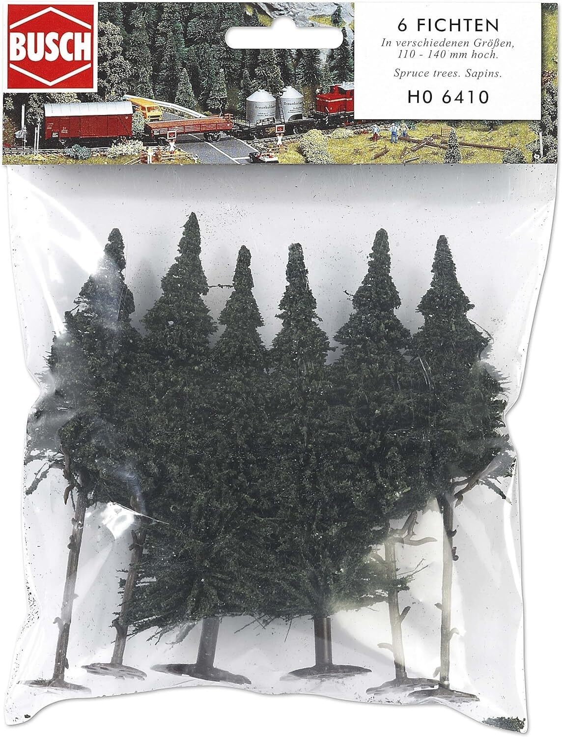 Ho 6 Assorted Pine Trees