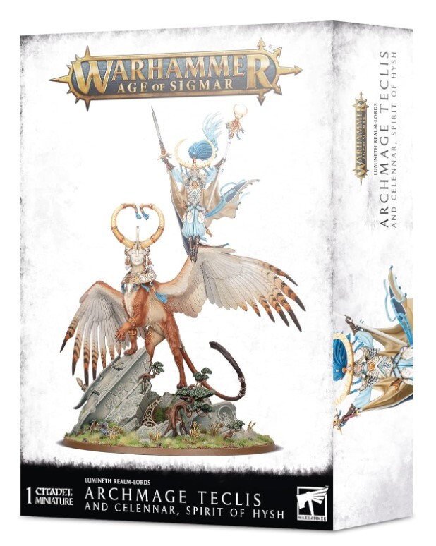Archmage Teclis and Celennar Spirit of Hysh Warhammer Sigmar