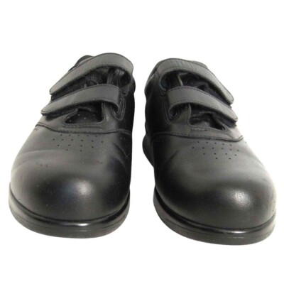 SAS Me Too Walking Comfort Shoes Tripad Black Women's Size 8.5 N