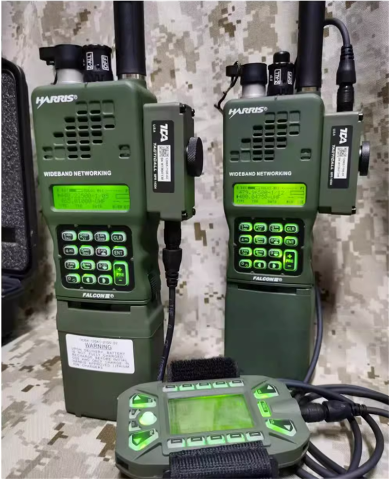 2023 HARRIS TCA PRC 152A Radio Metal VHF UHF+KDU keyboard Display 