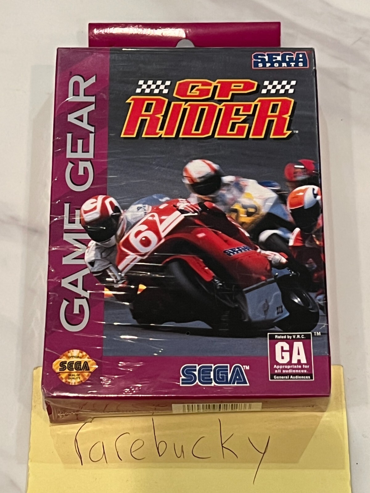 GP Rider (Sega Game Gear) NEW FACTORY SEALED RARE! | eBay
