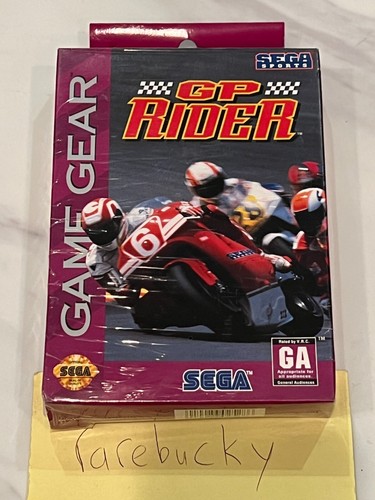 GP Rider (Sega Game Gear) NEW FACTORY SEALED RARE! | eBay