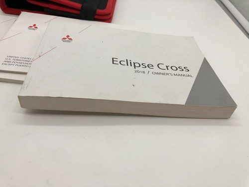 2018 Mitsubishi Eclipse Cross Owners Manual Set with Case OEM R01B34012 - Picture 6 of 11