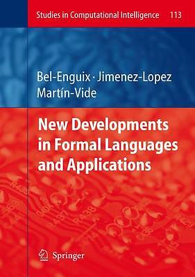 New Developments in Formal Languages and Applications - 9783540782902