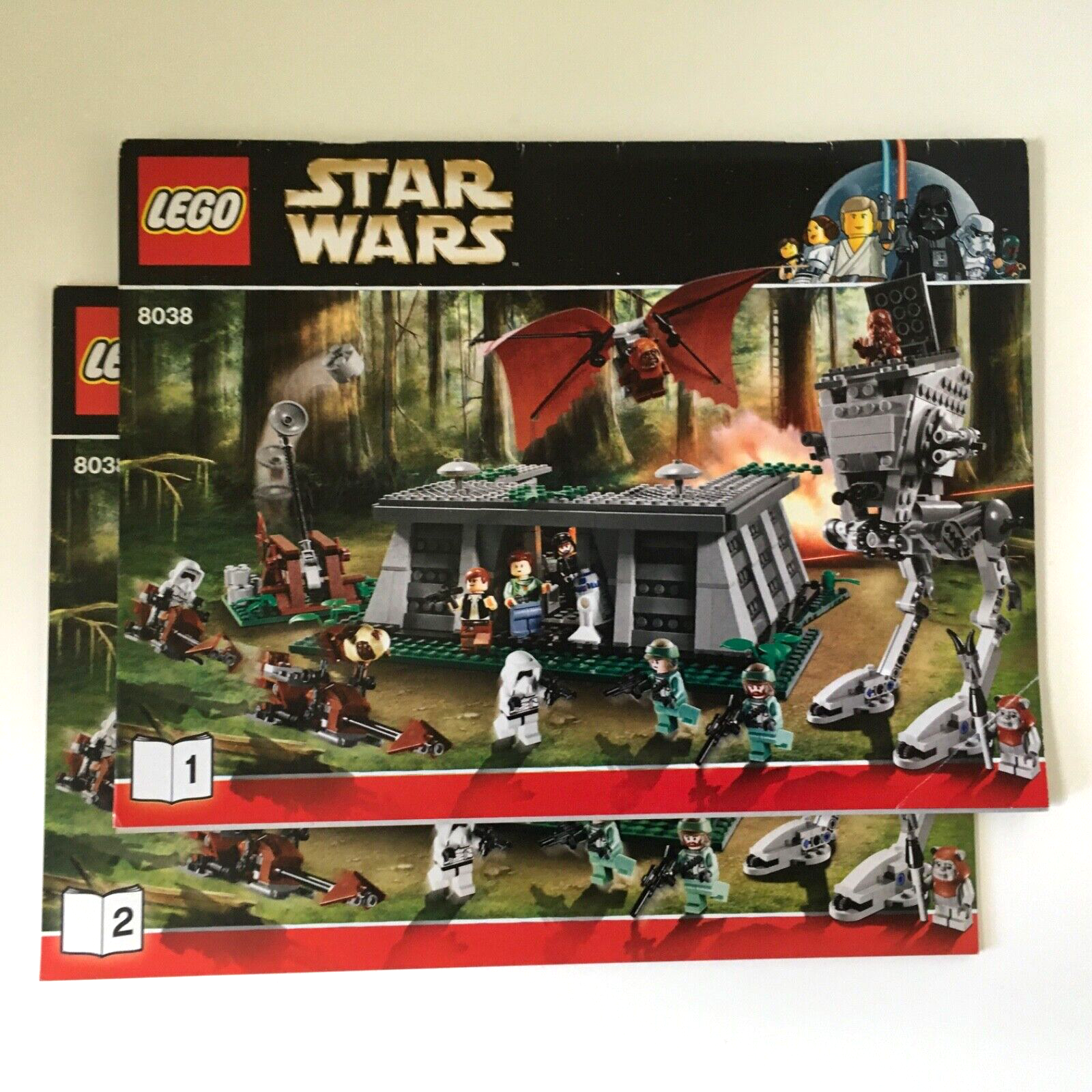 lego star wars the battle of endor 8038 instructions