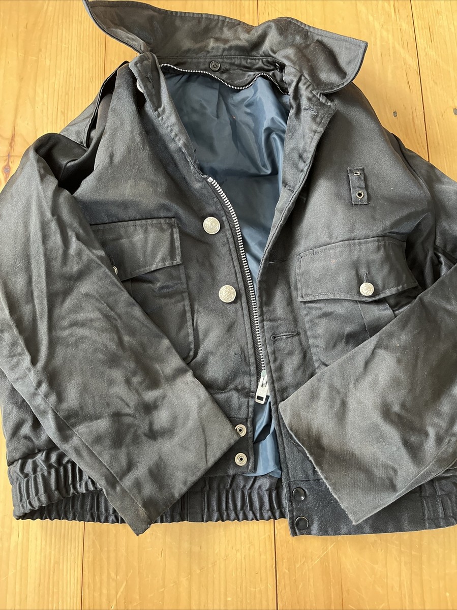 Horace Police Jacket Tuffy Jac Size 44R Satin Bomber No