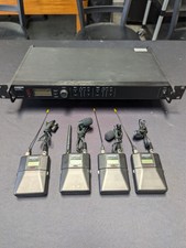 Shure Ulxd4d Dual-channel Digital Wireless Receiver + (4) Shure Ulxd1 Lav Mics