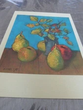 liner menu "France", October 29, 1962, first class, MICHEL CIRY (samg)