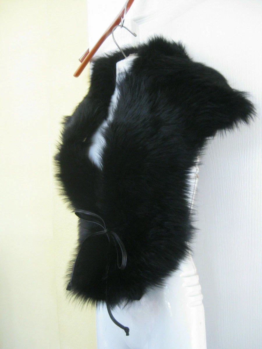 UGG SHEEPSKIN SHRUG WOMEN COLOR BLACK ONE SIZE eBay