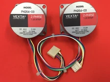 Oriental Motor - P/N: PH264-03 - Vexta Stepping Motor - LOT OF (2)