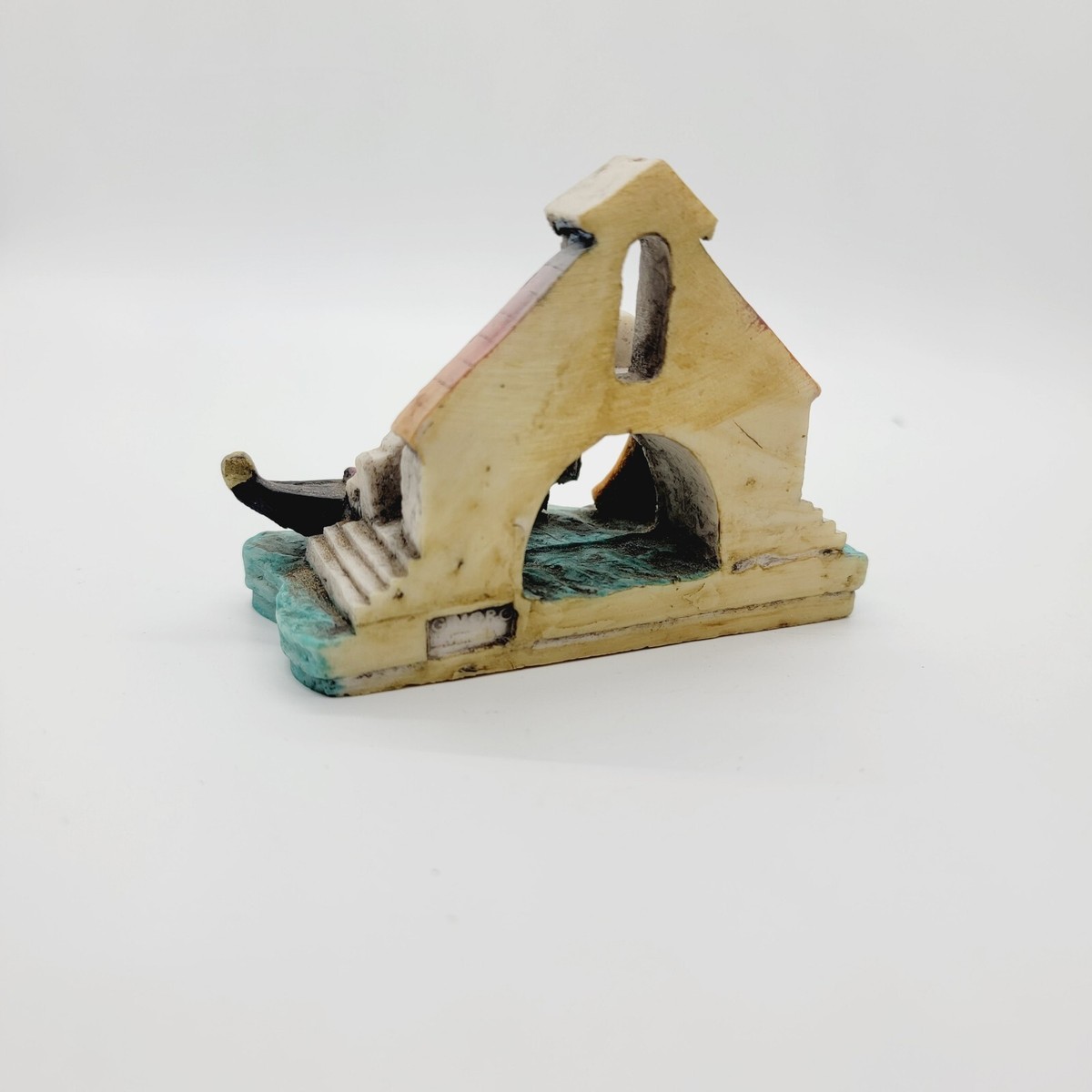 Vintage Giovanni Moro Veneza Miniature Ponte Di Rialto Venezia