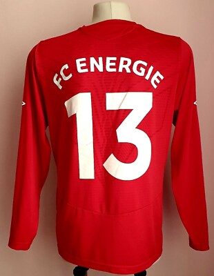 Energie Cottbus 2010 - 2011 Home football long sleeve Umbro Jersey 
