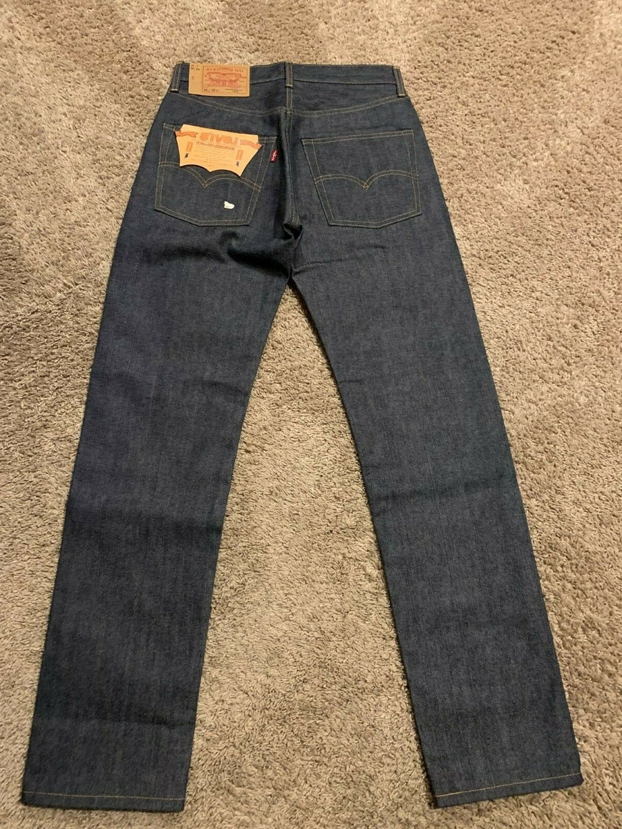 Levi's LVC 1976 Mirror 501 Jeans Rigid Selvedge USA 30X34 Levi's LVC 1976 Mirror 501 Jeans Rigid Selvedge USA 30X34