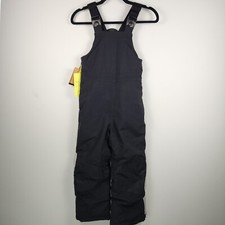 All In Motion Unisex Kids Black Snow Sport Waterproof Bib Insulated NWT - Small