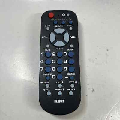 RCA 3 Device Palm Sized Universal Remote Control RCR503BE NEW No Box