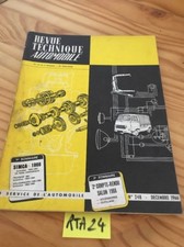 Revue technique Peugeot 403