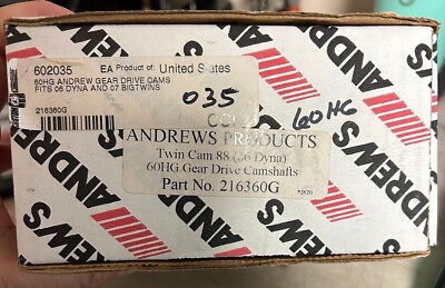Andrews - 216360G - 60HG Gear Drive Camshafts