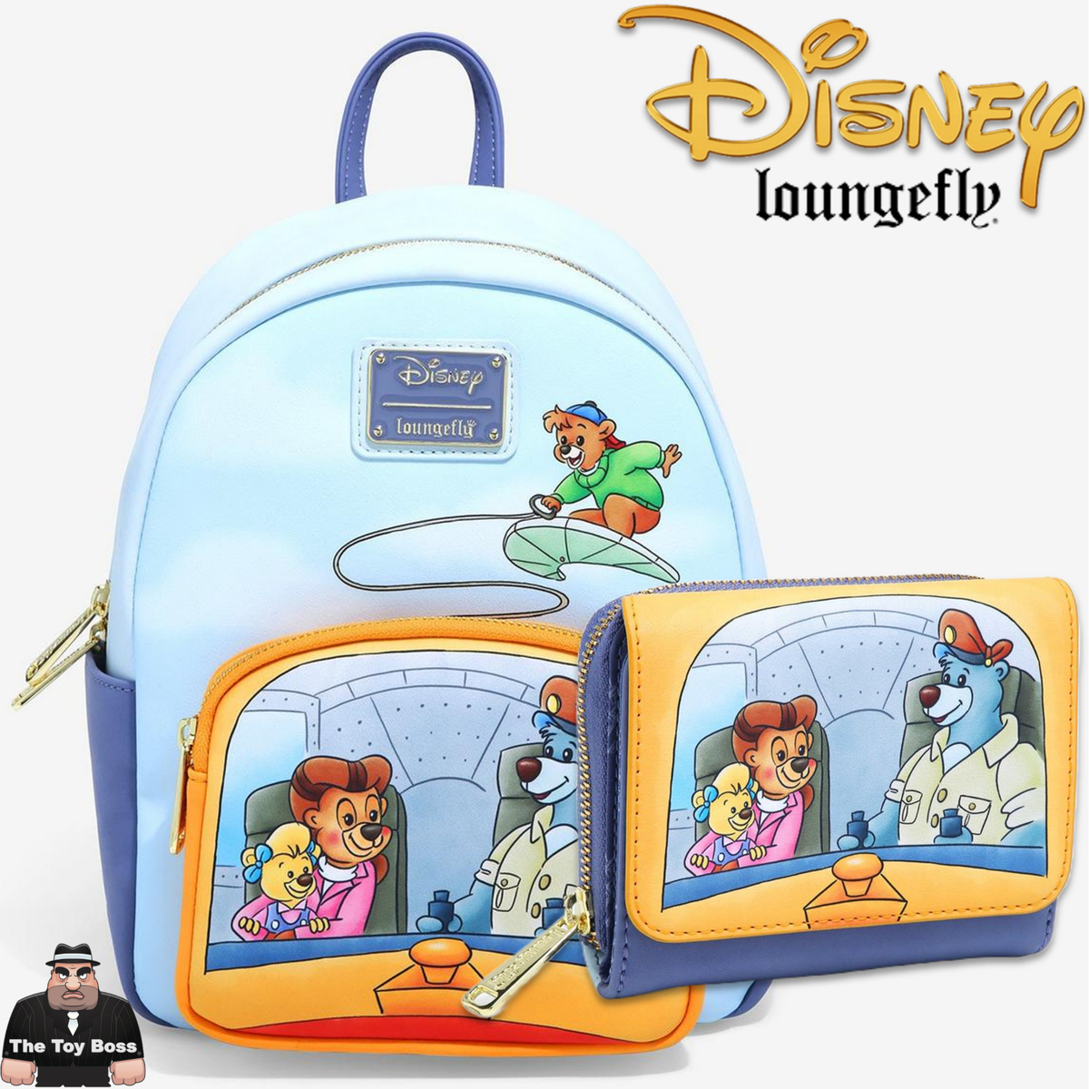 ?Loungefly Disney Talespin Baloo & Crew Matching Mini 