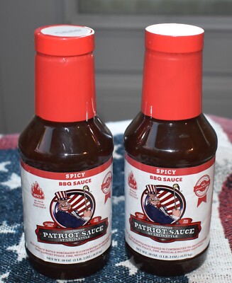 2x Code 3 Spices Patriot Sauce  St. Louis Style Spicy BBQ