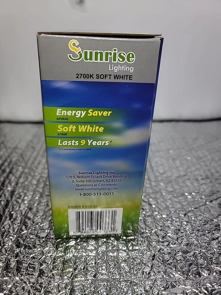 Energysaver 42w=150w Soft White Compact Fluorescent Bulb( 3 PACK)CFL 2680 LUMENS - Image 4 of 4