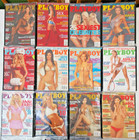 Playboy Magazine 2008 Complete Year Set 12 Issues Jan-Dec VF Subscriber Bags