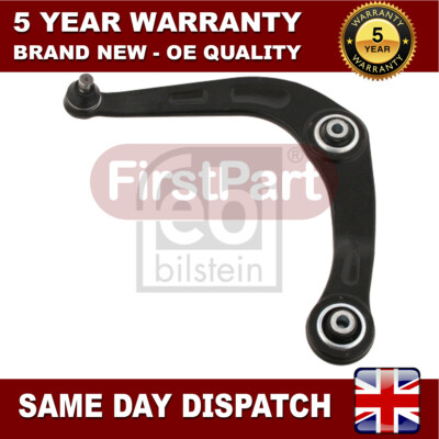 Fits 206 1998- 1.4 HDi 1.6 2.0 FirstPart Front Left Lower Track Control Arm #1