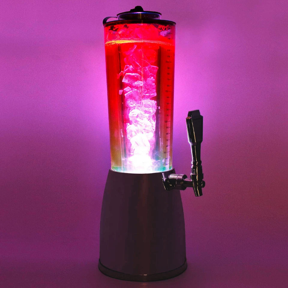 4L Biertower XXL - Zapfsäule Trinksäule Trinktower Getränkespender Biersäule - Bild 3 von 4