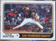 2023 Topps Heritage #258 Cole Waites RC San Francisco Giants