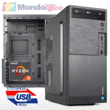 PC Computer AMD RYZEN 5 4600G 4,20 Ghz - Ram 16 GB - MSI A520M PRO - USB 3.0